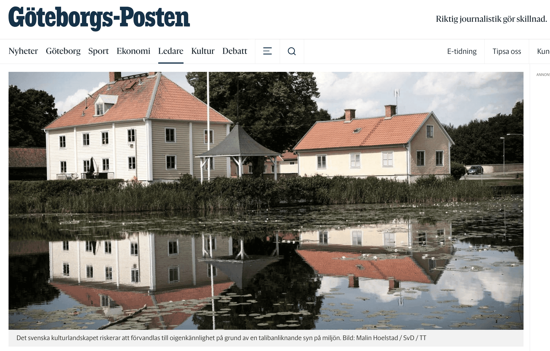 Debatt GPs ledare 28/10-24