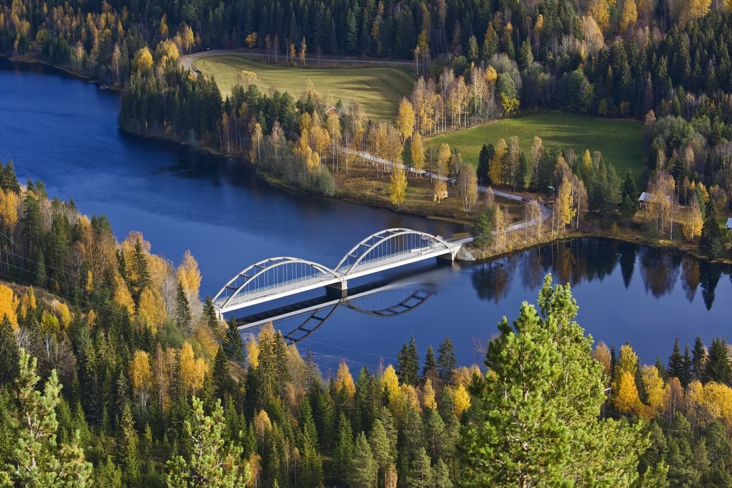 älv, bron, sverige