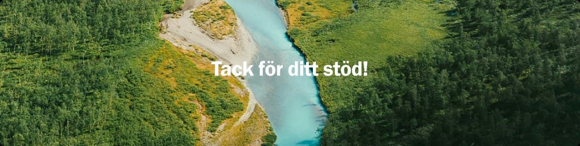 Tack för ditt stöd!