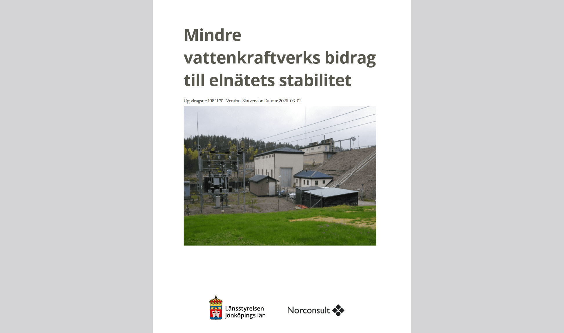 Ny rapport ifrågasätter småskalig vattenkrafts betydelse för elnätet