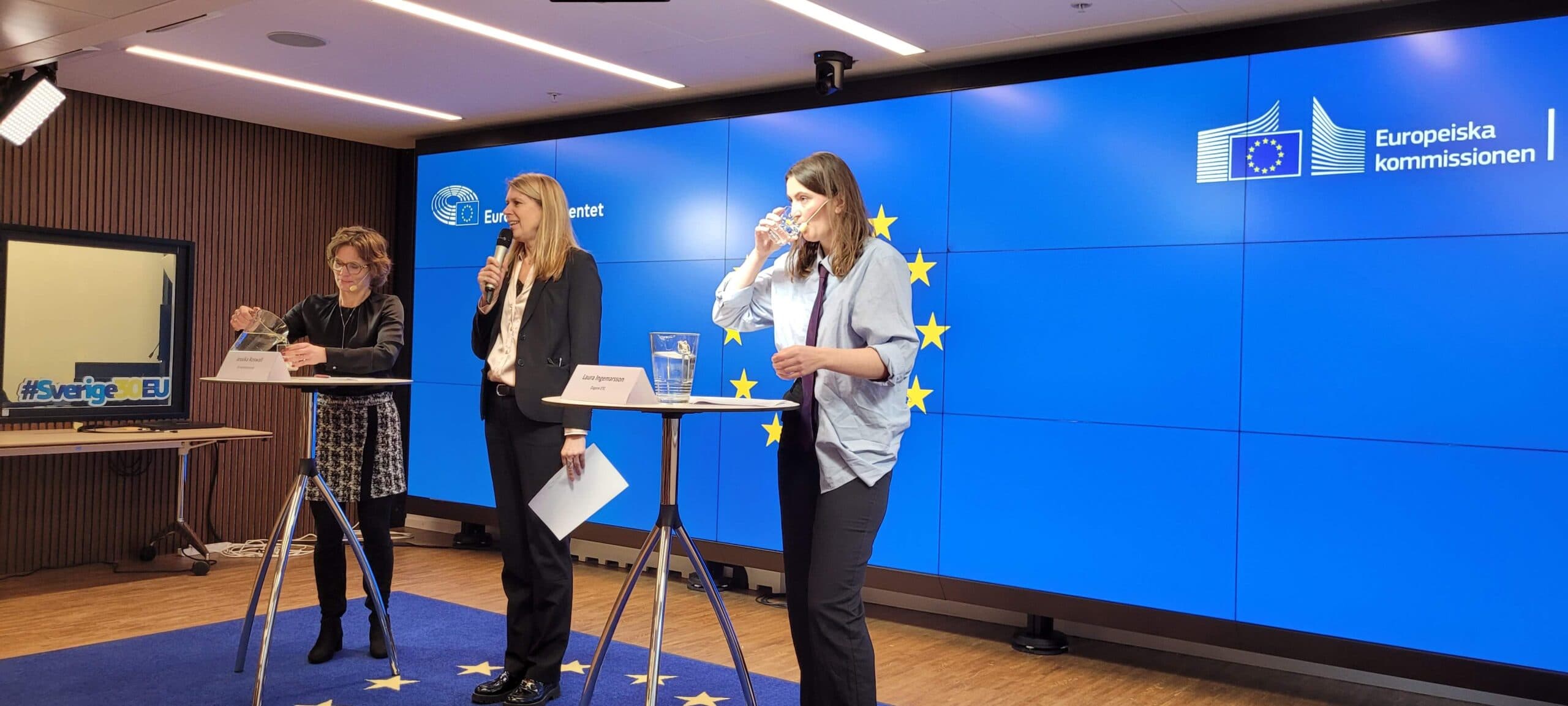 Samtal med EU-kommissionär Jessika Roswall om vatten och miljö