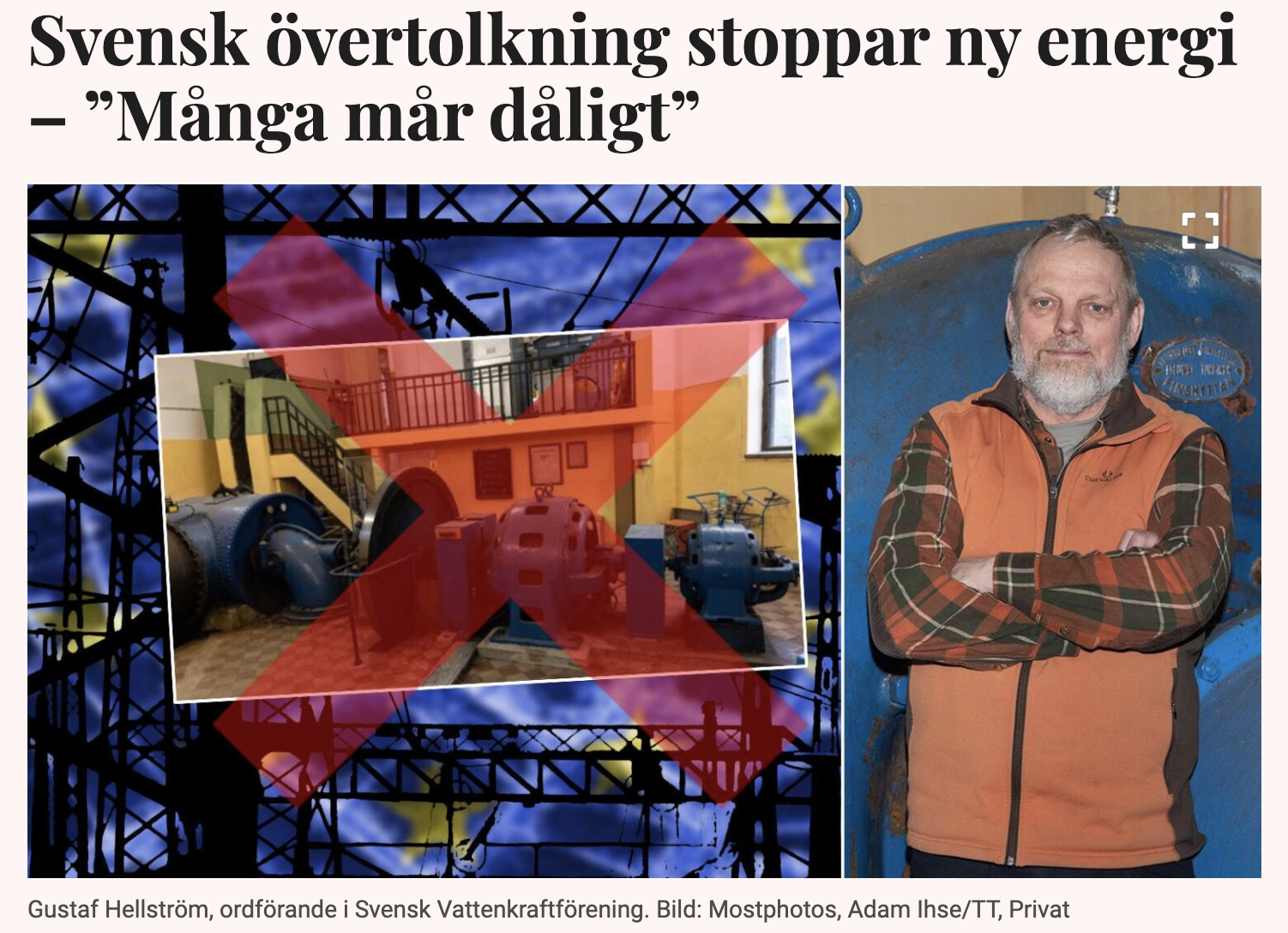 Replik: Småskalig vattenkraft – En otillräcklig lösning på energifrågan