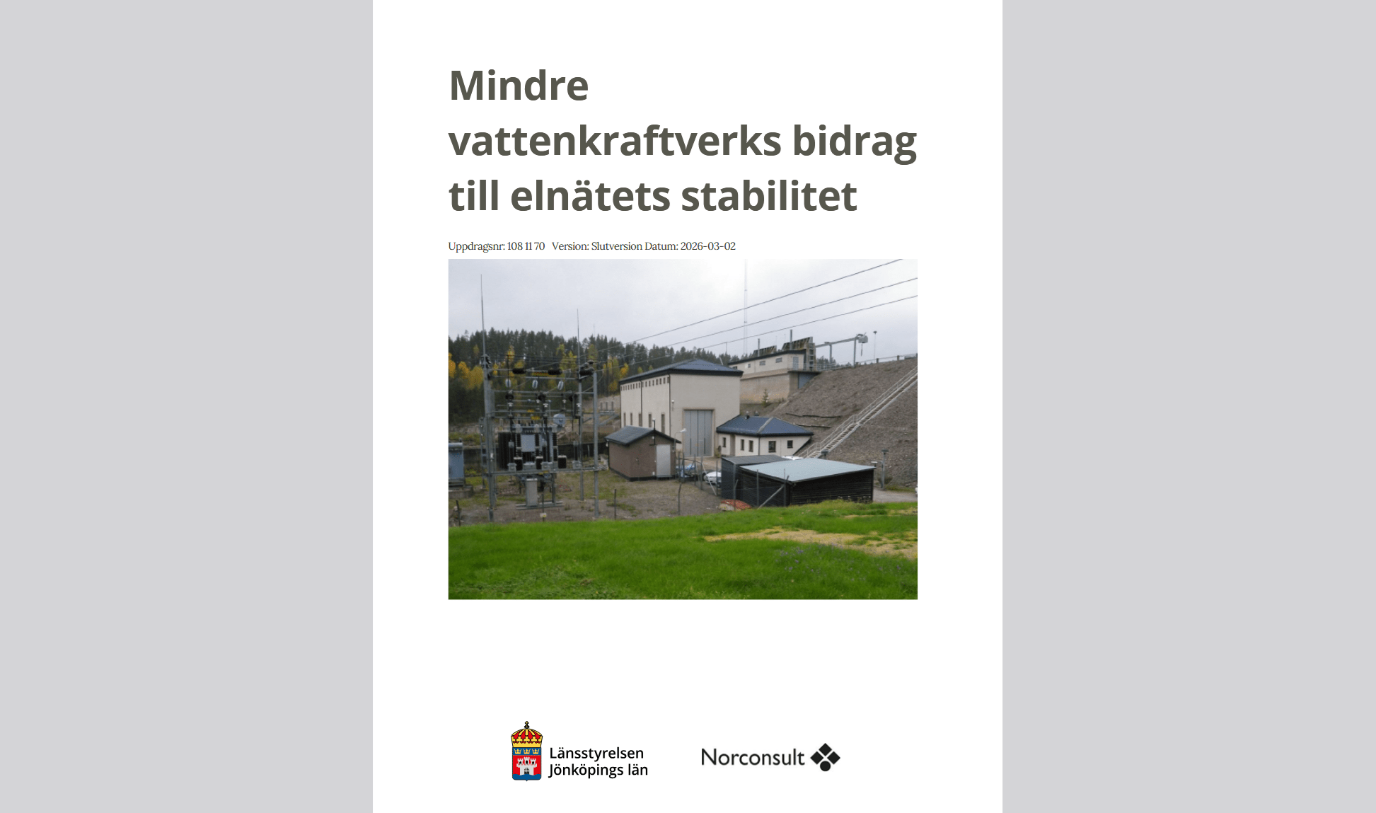 Ny rapport ifrågasätter småskalig vattenkrafts betydelse för elnätet