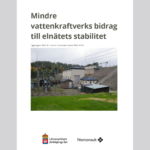 Ny rapport ifrågasätter småskalig vattenkrafts betydelse för elnätet